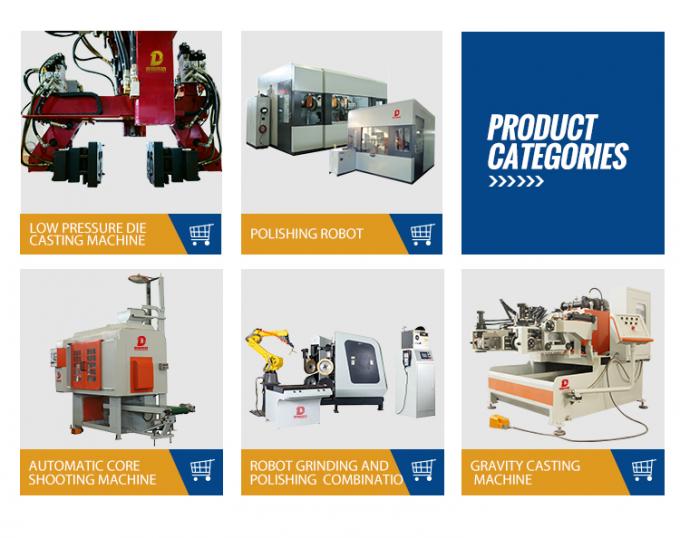 380V Servo Motorlu İki Manipülatörlü LPDC Makinesi 6