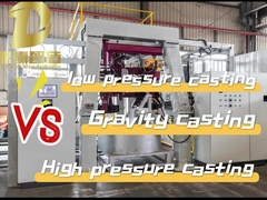 1800KG fırın kapasitesi ile basınçlı metal dökme makinesi