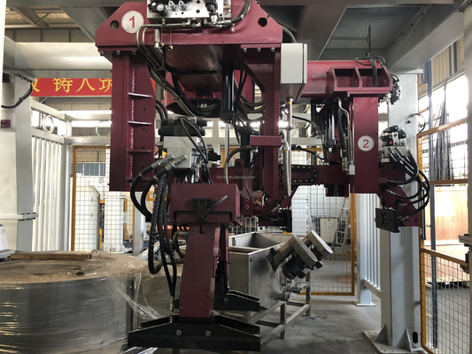 One Operation Low Pressure Metal Die Casting Machine With One Manipulator
