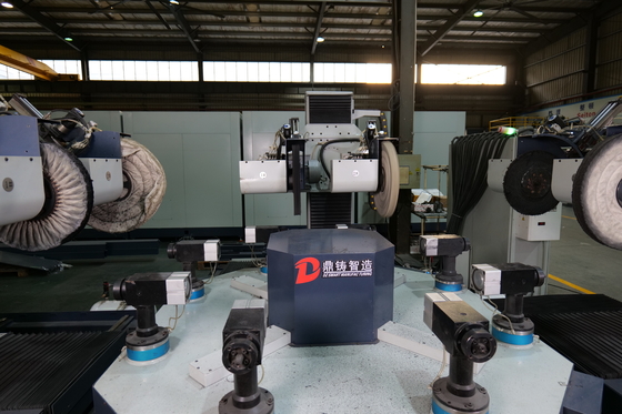 satın al CNC Robotik Poliş Makinesi 6 Eksenli Çeşitli İstasyonlu Metal Döşeme Çevrimiçi üretim