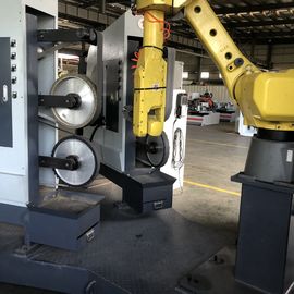 satın al 1 Yıl Garanti Robotik Metal Çapak Alma Makinesi Taşlama Ve Parlatma Robotu Sistemi Çevrimiçi üretim