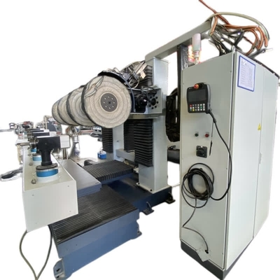 Banyo Endüstrisi CNC Parlatma Makinesi Pirinç Boru İçin Otomatik Metal Parlatma