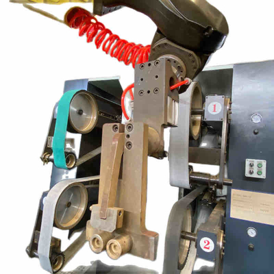 Son Derece Otomatik donanım Robot Taşlama Makinesi Zımpara Kayışı Tipi