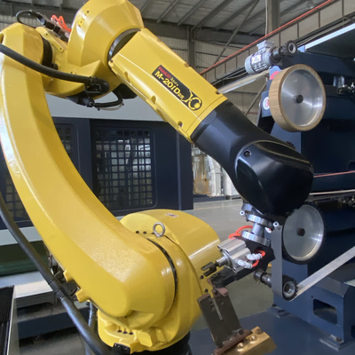380V FANUC Metal cilalama için robot öğütme ve cilalama makinesi