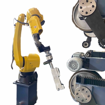 Cerrahi implantları öğütmek için endüstriyel robot hücresi