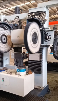 400mm Min. Çaplı Otomatik cilalama makinesi W-Oksi Seyahat ±720° Makine Gücü 16KW