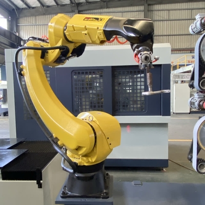 Gerçek zamanlı konum tazminatı ile CNC Entegre Adaptif Hızlandırma Poliş Robotlar Çalışma Hücresi