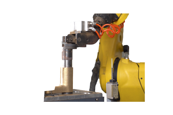 Düşük Gürültü Tasarımı Otomotiv Tekerlek Merkezi için Yüksek hassasiyetli Robot Donanım döküm Otomasyon Deburring CNC öğütücü