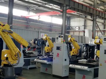 Çok İşlevli CNC Parlatıcı Makinesi, Musluk Donanımı İçin Robotik Parlatma Hücresi