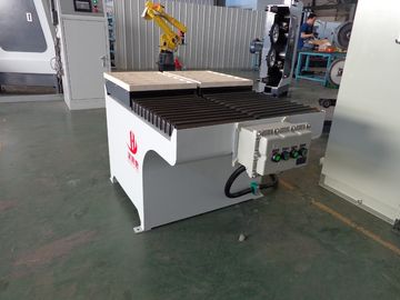 Musluk Sağlık Gereçleri Robotik Parlatma Makinesi / Otomatik Taşlama ve Parlatma Makinesi