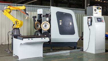 CNC sistemi otomatik robot musluk parlatma makinesi