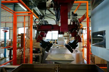 Pirinç Düşük Basınçlı Döküm Makinesi Sarı Pirinç İçinde Hammadde Kullanımı