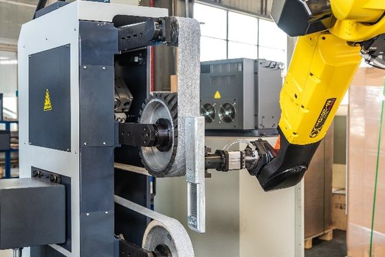 Musluk için Sıhhi Tesisat Akıllı CNC Robotik Parlatma Makinesi