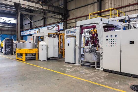 Bakır ve Bakır Esaslı Alaşım İçin Ergonomik Döküm Makinesi