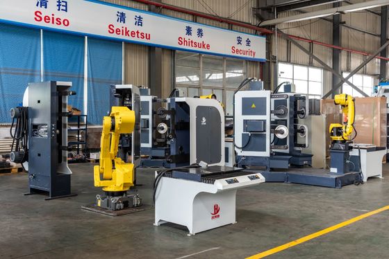 Cnc öğütme makinesi % 100 Yeni FANUC Robot öğütme hücresi 380V voltajlı musluk öğütme için