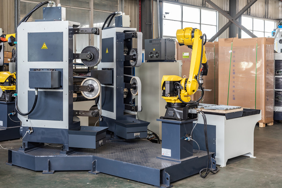 ISO Onaylı Çin Otomatik Robot Sistemi Robotik İşlet Endüstriyel Parlatma Makinesi
