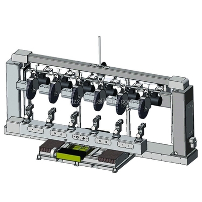 Birden Fazla İstasyonun Eşzamanlı İşlemlerine Sahip Kapı Kolları Musluk CNC Parlatma Makinesi